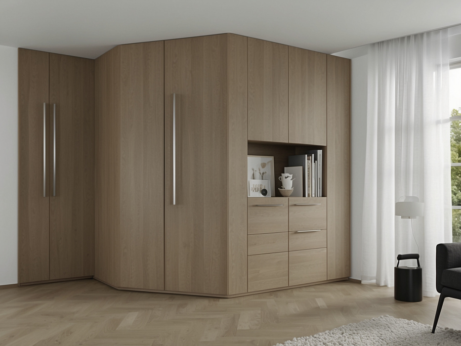 Угловой корпусный шкаф «Вайден»